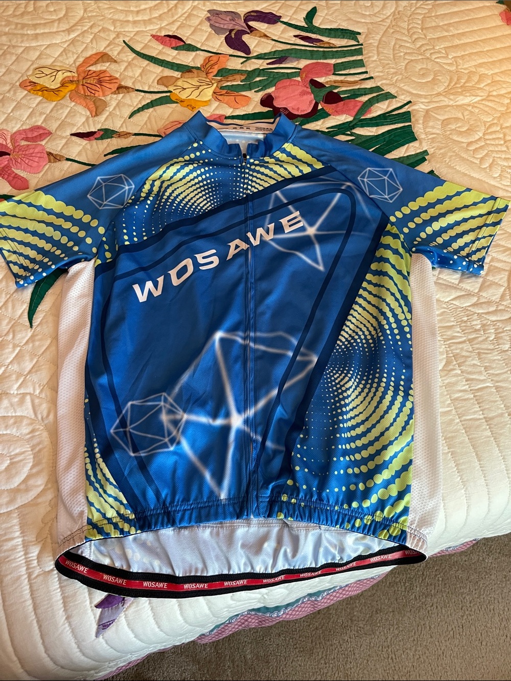Men’s Blue Cycling Jersey